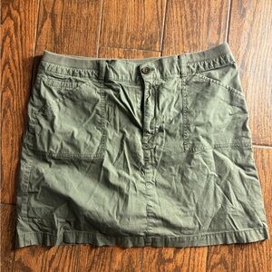 Croft & Barrow Olive Stretch Skirt